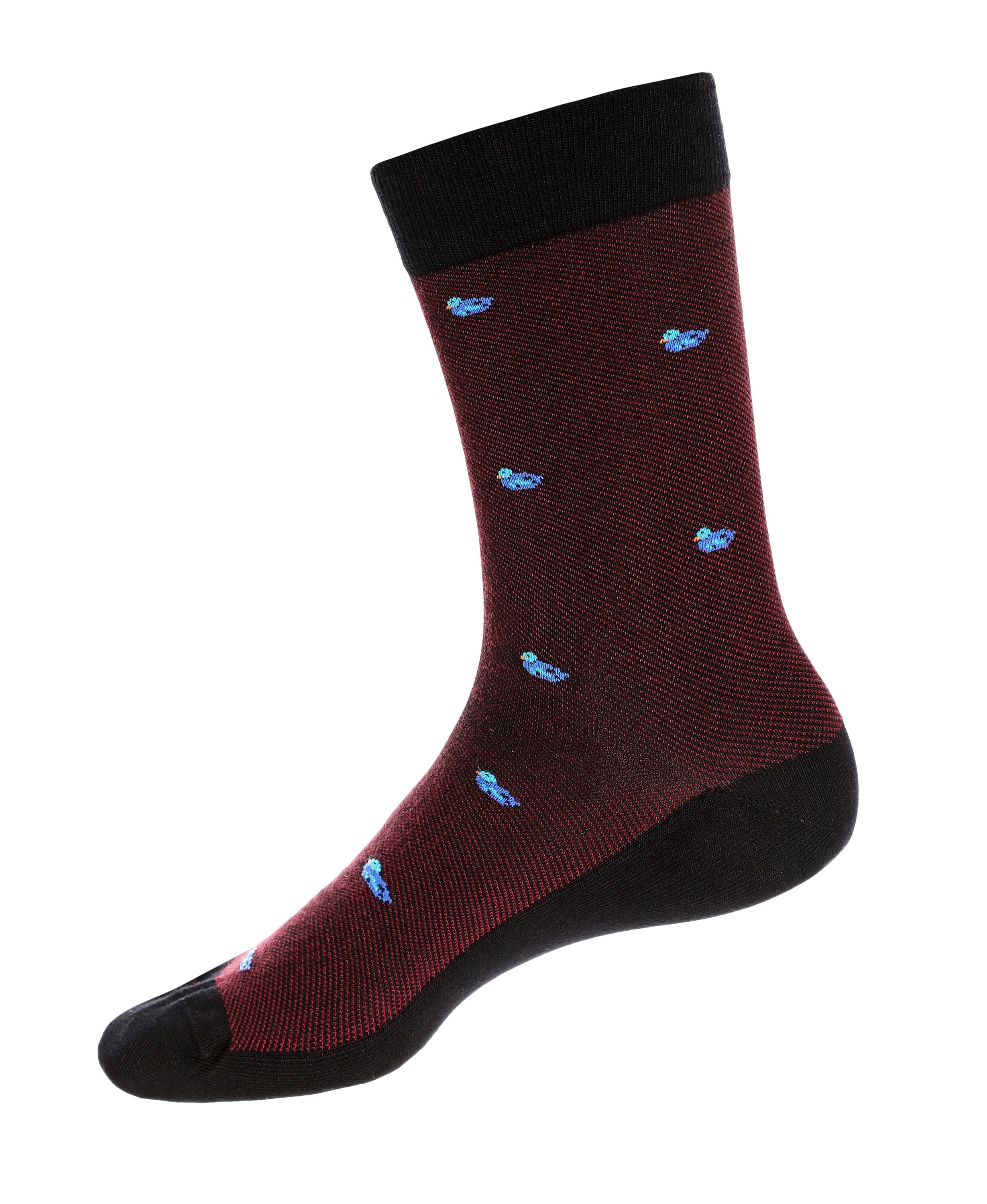 Men's 6pack Premium Cotton Rich Socks, Dress and Casual Socks made in