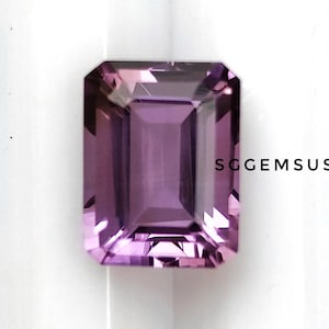 Natural Amethyst Faceted Gemstone, Octagon Shape Amethyst, 9x7x4.7 mm, Perfect For Ring Making, Unique Gift For Jewelry Makers 2.25 Crt