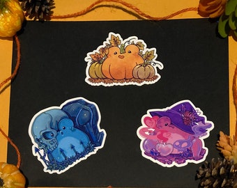 3.5 Stickers | Seasonal & Halloween Frog