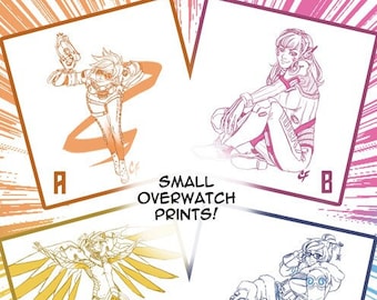5"x7" Art Print | OW - Overwatch Ladies