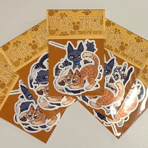 Pacote de adesivos de 2,5" | Gatos espaciais fofos | Decoração de personalização de diário estacionário