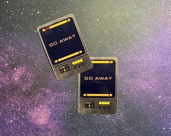 3” Sticker | Cute & Funny Retro Sci-Fi