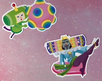 3” Video Game Stickers | Cute Pastel Katamari | Stationary