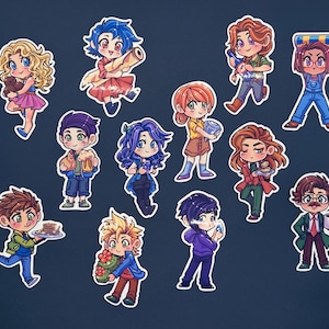Stickers 2,5" | Leuke landbouwliefhebbers | Anime stationair decor videogame | Stardew