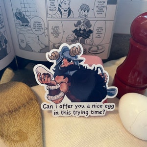 3” Sticker | Funny Anime - Delicious in Dungeon