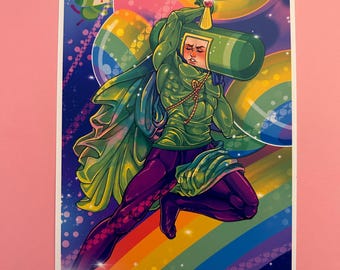 5"x7" Art Print | Cute Anime Star