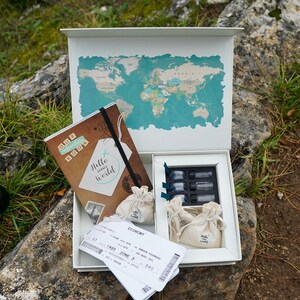 Memory box -Boite à souvenirs voyage