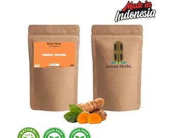 Biologisch kurkuma-curcumine-extract 500 mg vegetarische capsules krachtig extract 20:1 kruidensupplement