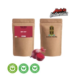 Capsule vegetariane di estratto di radice di barbabietola biologica da 500 mg