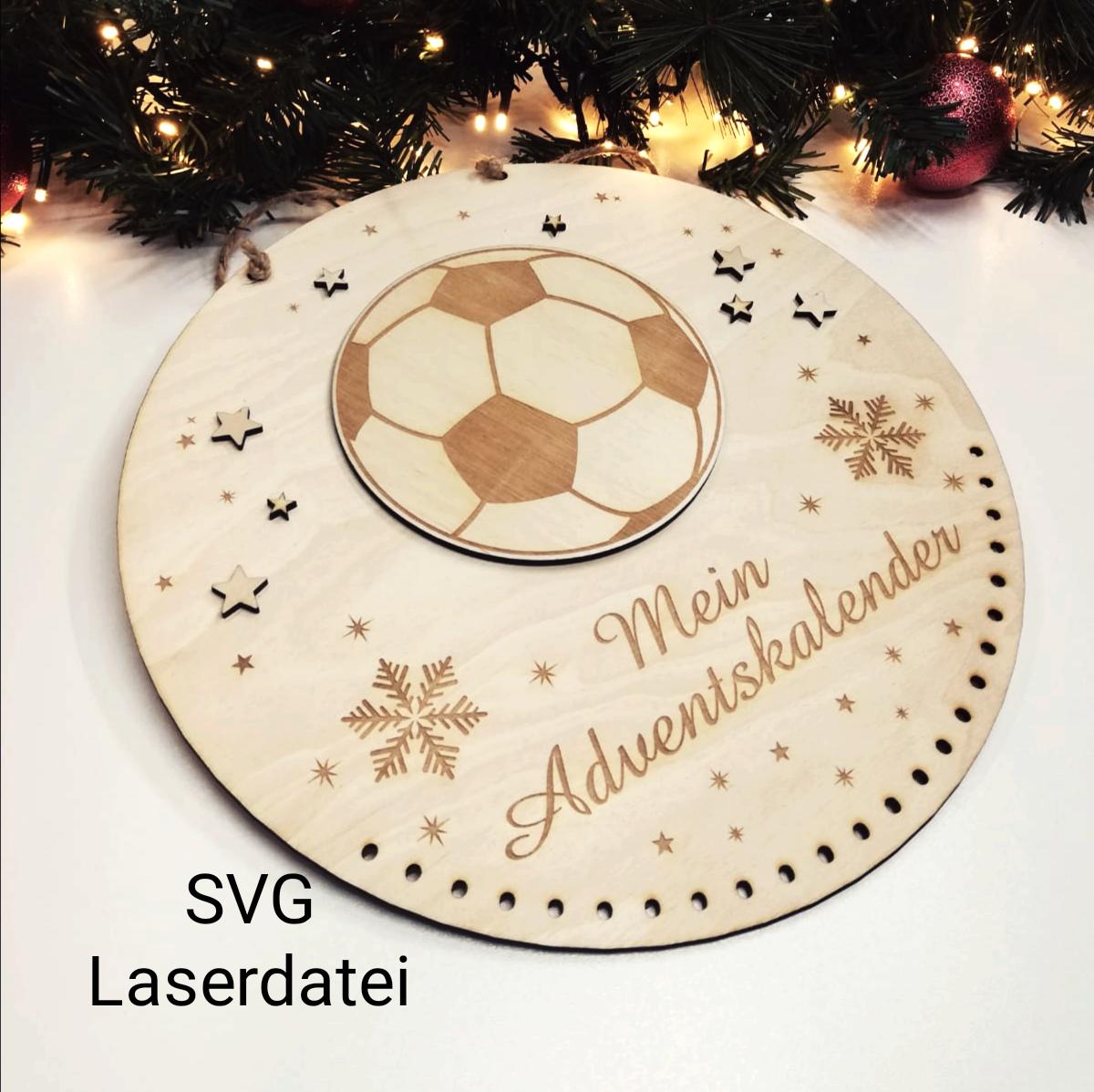 Fußball Adventskalender 2025 - 24 Tage Countdown Mit Fußball-Zubehör
