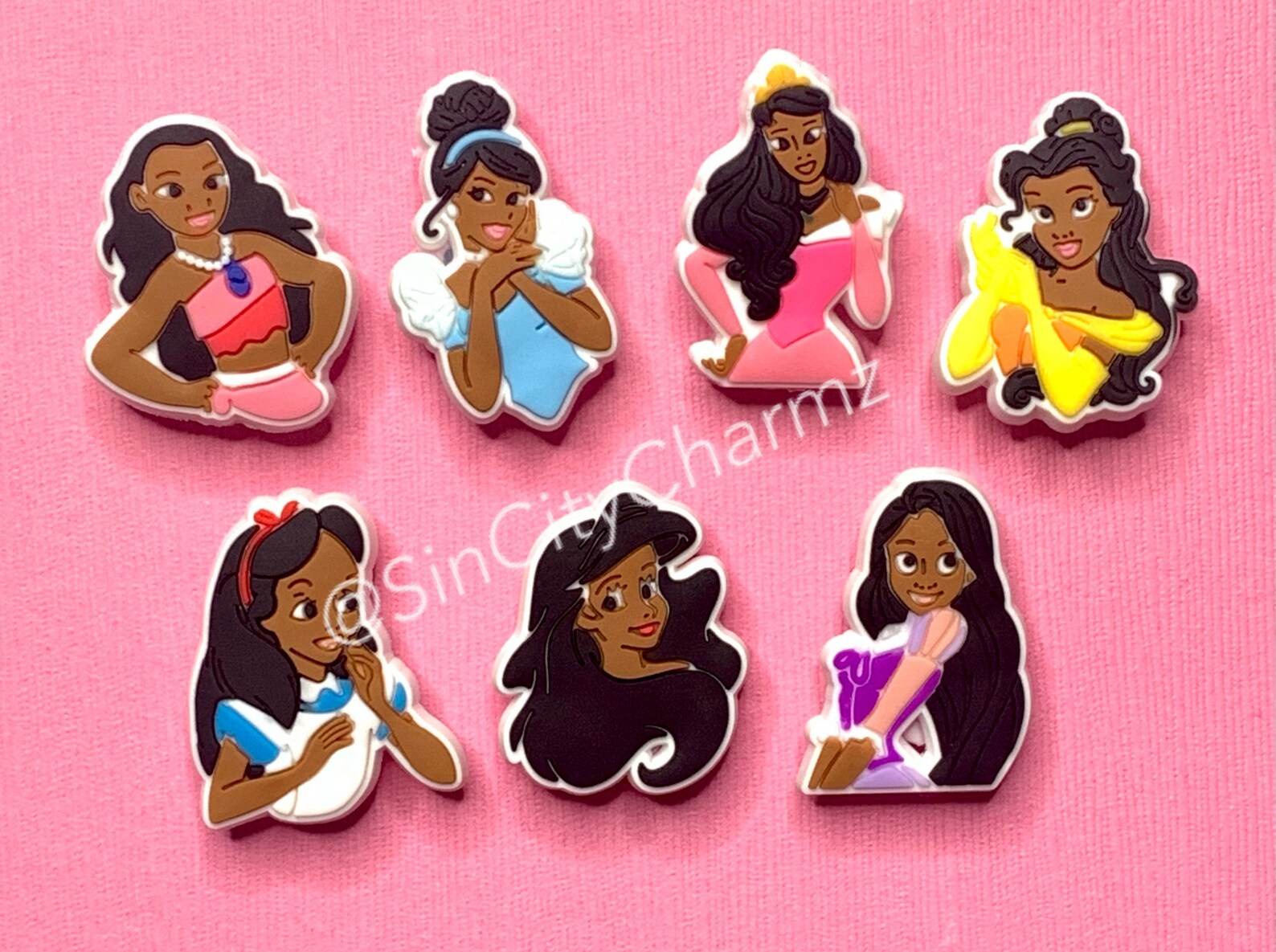 princess charms for crocs