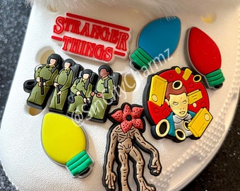 stranger things croc charms