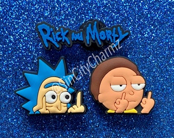 rick and morty jibbitz
