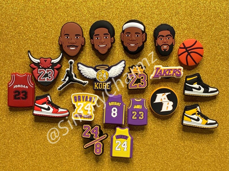 basketball croc charms