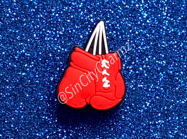 Boxing Croc Charms Sports Croc Charms Bracelet Charms Etsy