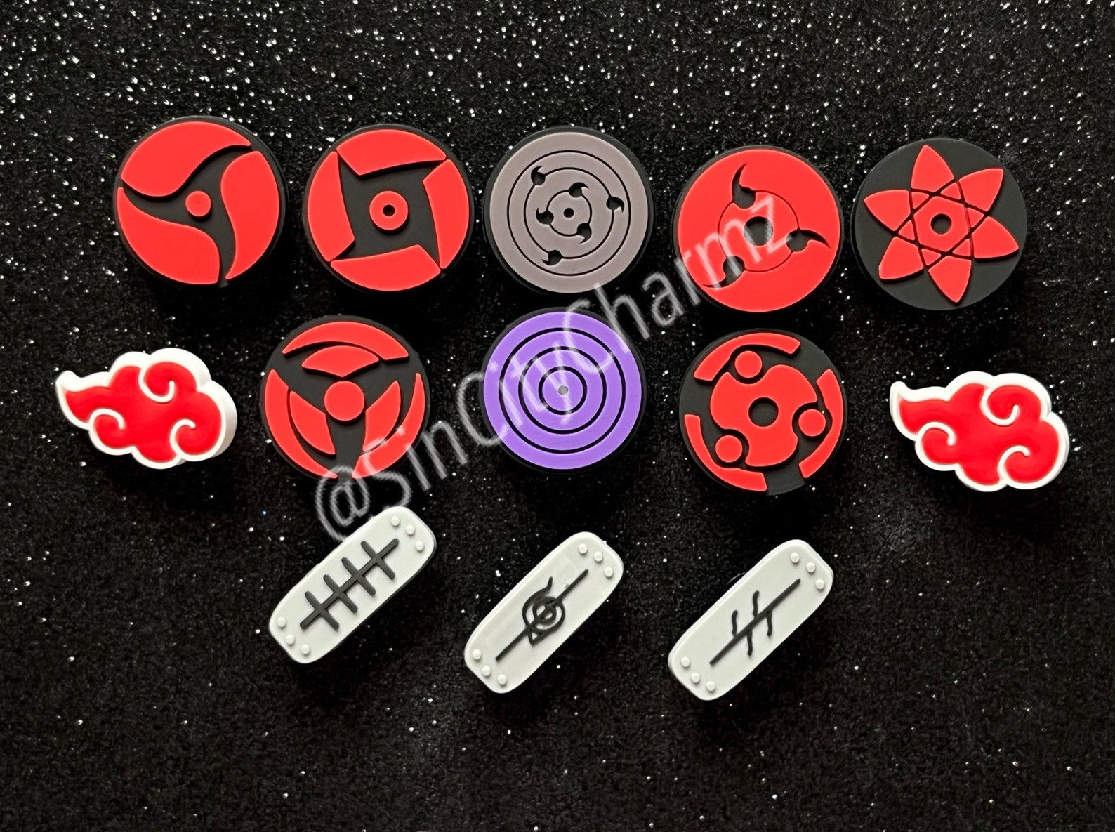 Naruto Croc Charms Anime Croc Charms Bracelet Charms Etsy