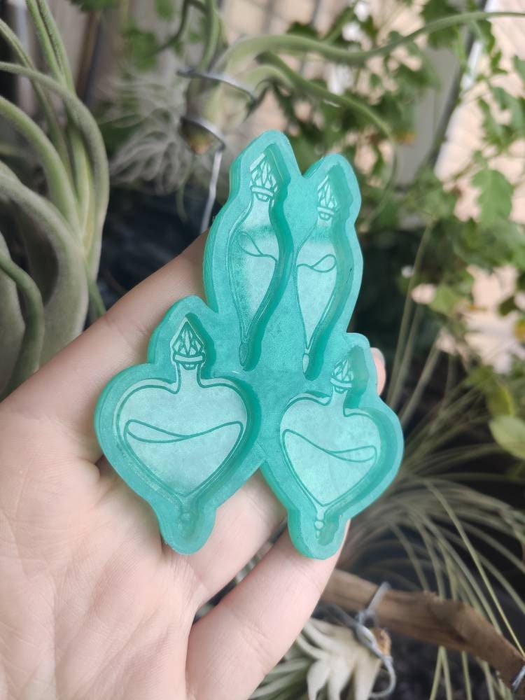 Love potion, magic wizard molds - felix feli earrings molds
