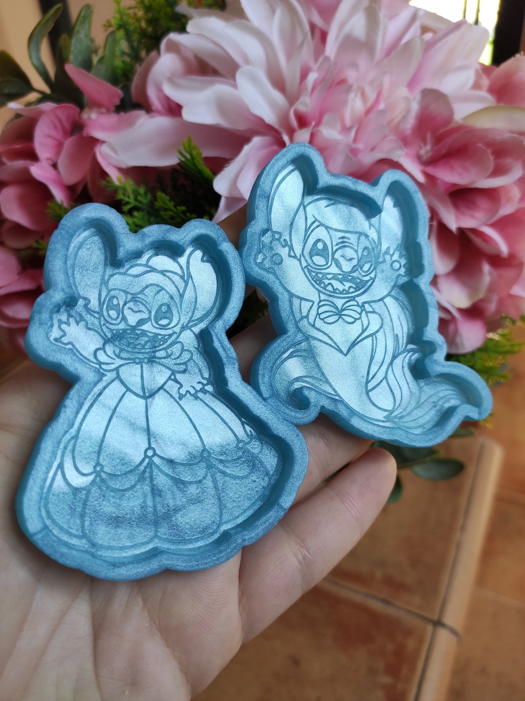 Blue Alien Kawaii Molds Costume Villains Movies - Silicone Molds Geek ...