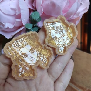 Anime samurai geek molds - demon molds otaku