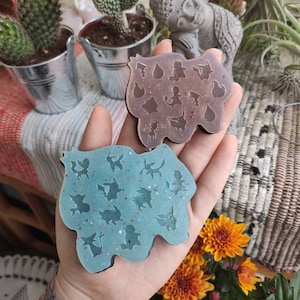 Pokemold bits shakers molds - evolutions eve, pikamold