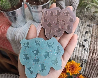 Pokemold bits shakers molds - evolutions eve, pikamold