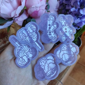 christmas molds - earrings - christmas cookie mold