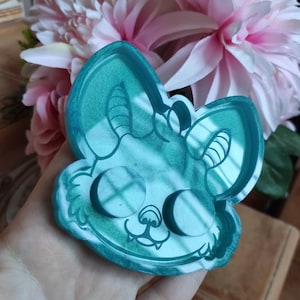 Self defense bat molds - self defense silicone mold kawaii animals pastel goth, vampire