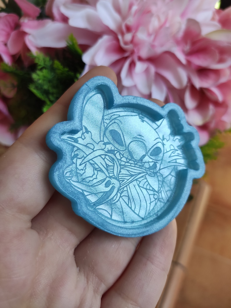 Blue Alien Kawaii Molds Costume Villains Movies - Silicone Molds Geek ...