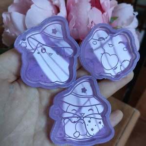 Halloween kawaii animals molds - animal silicone molds - magical froggy molds