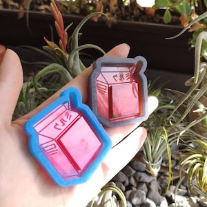 Kawaii milk shaker molds - cute chibi milkshake