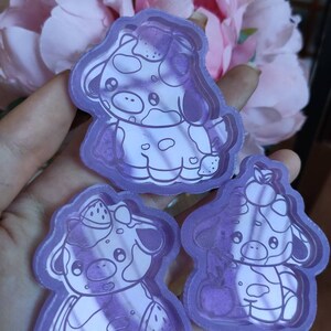 Kawaii animals cow molds - silicone cow molds