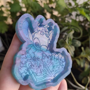 Blaue Alien Kawaii Tiere Schlüsselanhänger Formen - Schlüsselanhänger Formen
