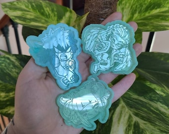 My hero anime molds - otaku molds - geek chibi molds