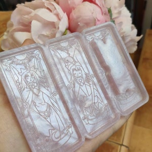 Sakura card captor shaker keychain mold - the big and the small cards anime molds geek