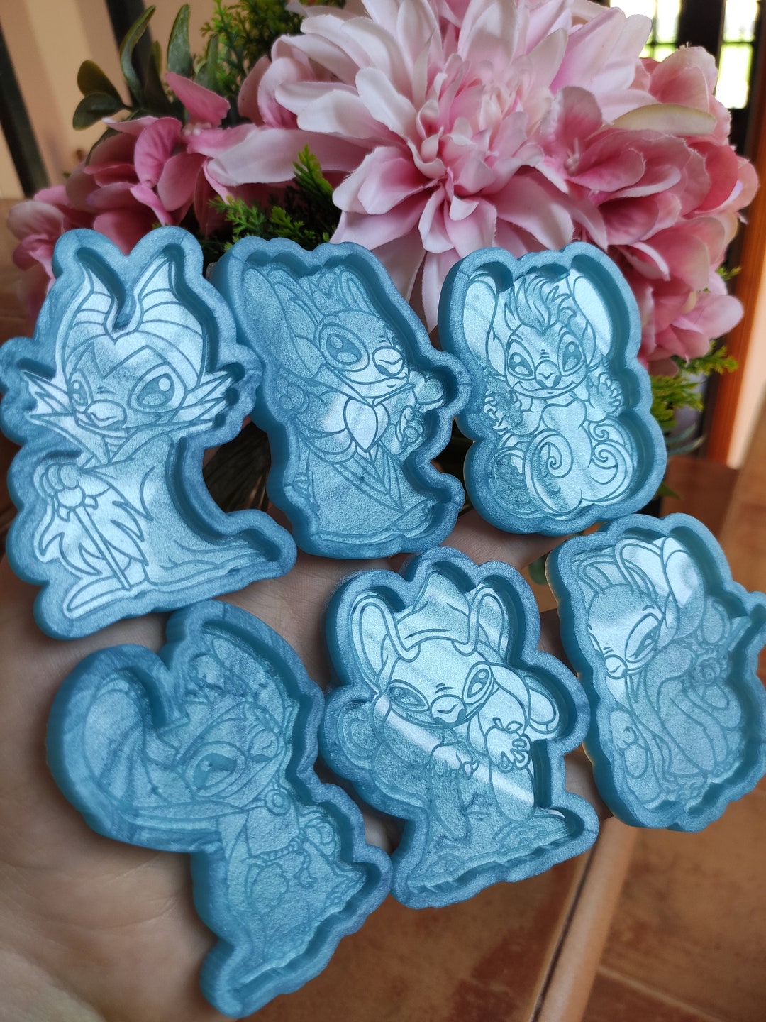 Blue Alien Kawaii Molds Costume Villains Movies - Silicone Molds Geek ...
