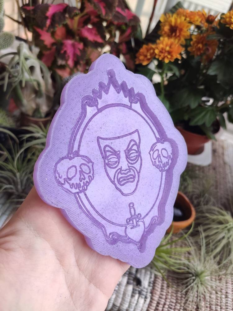 Magic mirror mold - magic wizard snow mold