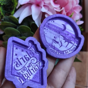 ACOTAR book molds - night court molds earrings - night court earrings
