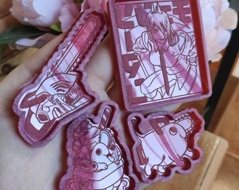 Chainsaw anime molds - demon silicone molds