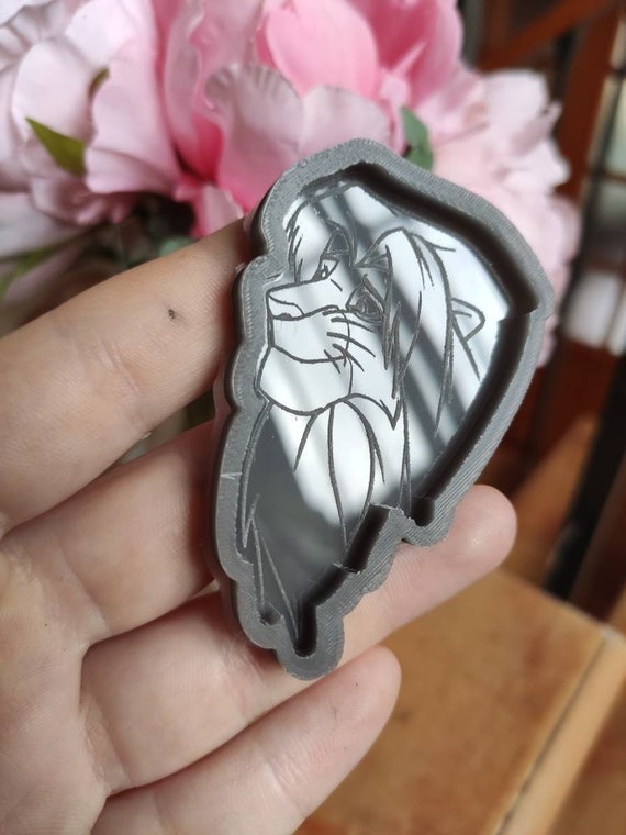 Couple the Lion King Simba and Nala Molds Valentine Silicone Molds 