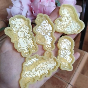 Prinzessinnenformen, süße Kawaii-Chibi-Formen – Baby-Mädchen-Silikonformen
