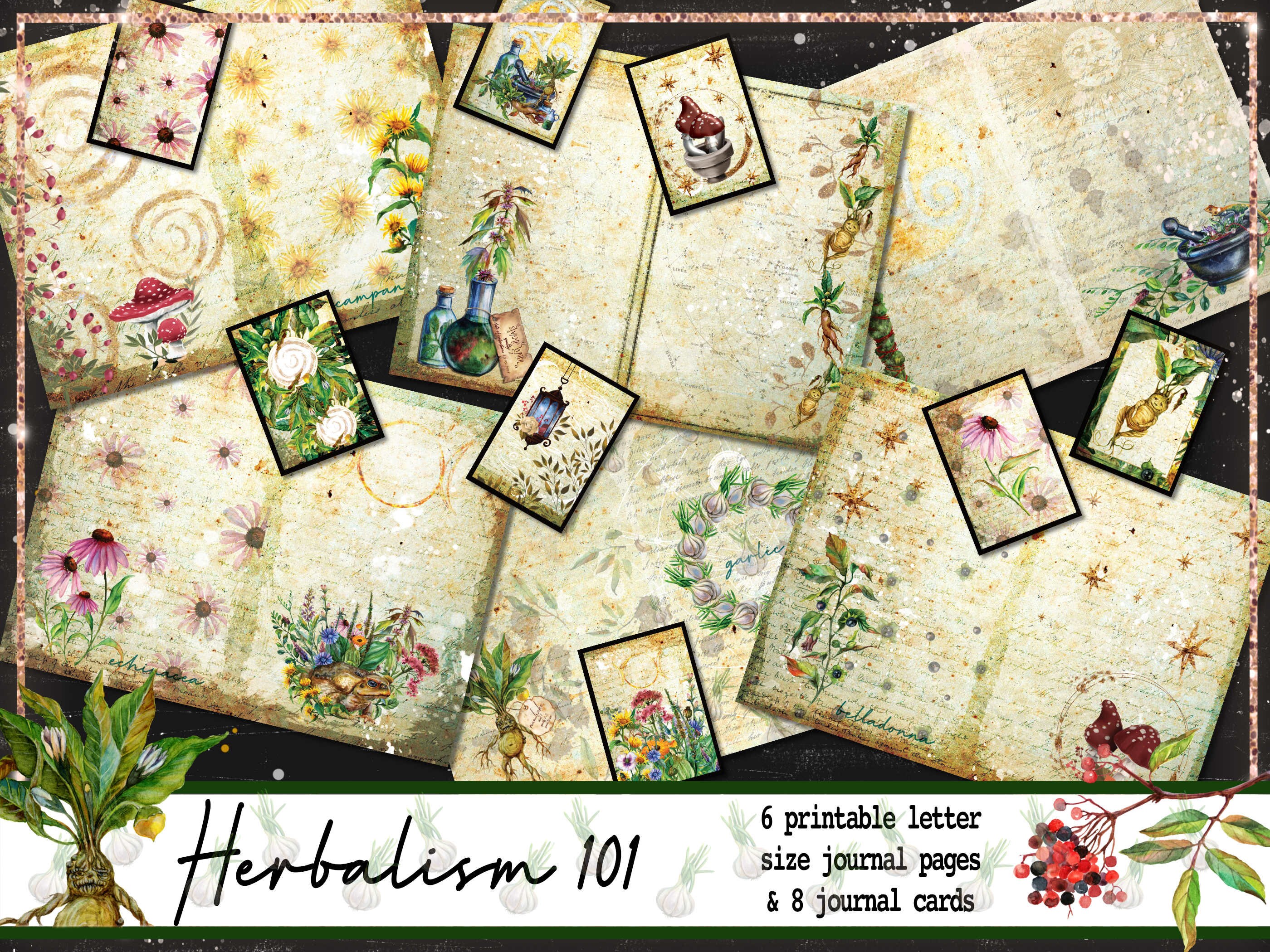 Herbology 101 wall tapestry sale