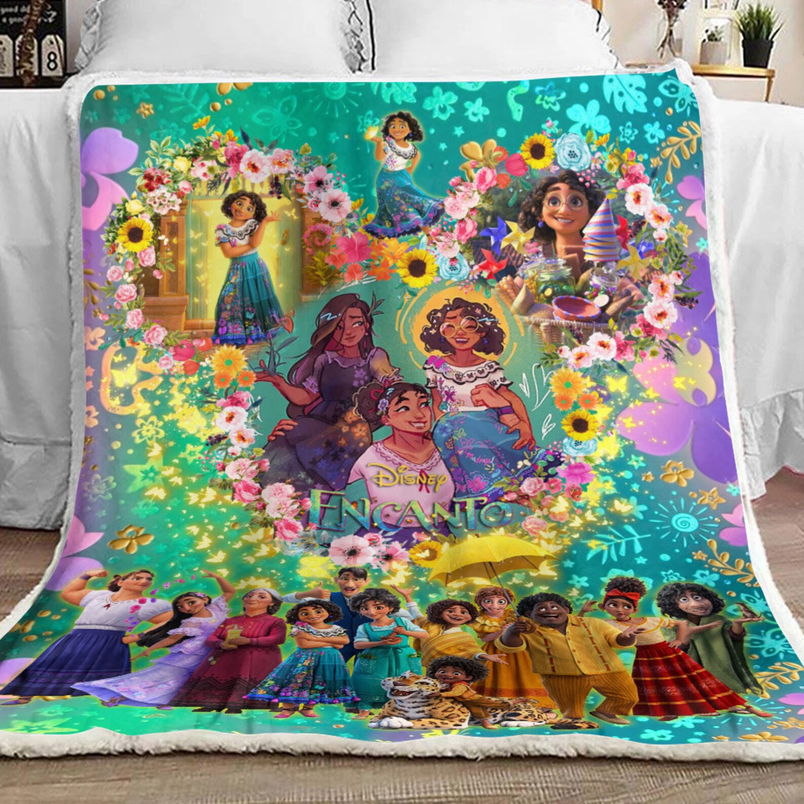 Disney Encanto Blanket Disney Inspired Soft Cozy Comfy Throw Etsy UK
