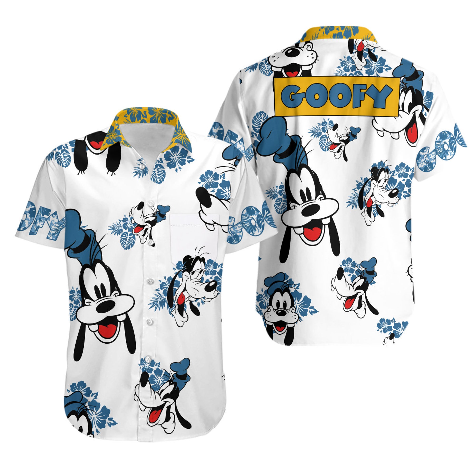 Goofy | Disney Hawaii Sommer Tropischer Hawaiian Shirt Goofy | Disney Hawaii Sommer Tropischer Hawaiian Shirt