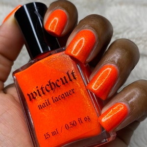 Macaw -Neon Red Orange Polish 15 ml/0.50 fl oz