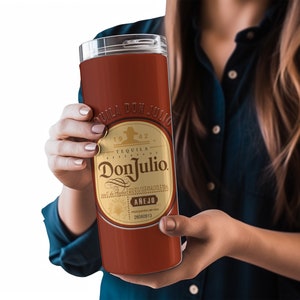 Don Julio Anejo Tumbler Wrap - PNG 300 DPI Sublimation Wrap