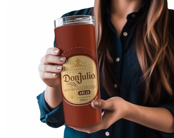 Don Julio Anejo Tumbler Wrap - PNG 300 DPI Sublimation Wrap