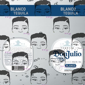 Don Julio Tumbler Wrap - PNG 300 DPI Sublimation Wrap