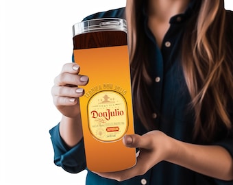 Don Julio Reposado Tumbler Wrap - PNG 300 DPI Sublimation Wrap