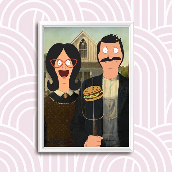 Bob's Burgers American Gothic Bob's Burgers American Gothic