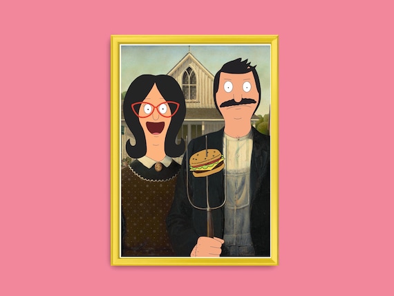 Bob's Burgers American Gothic Bob's Burgers American Gothic